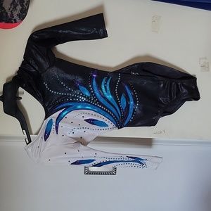 Gymnastics Leotard +matching jacket,  adult x-small